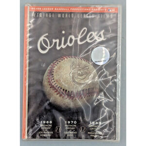 Vintage World Series Baltimore Orioles DVD Video 1966 1970 & 1983 Baseball MLB